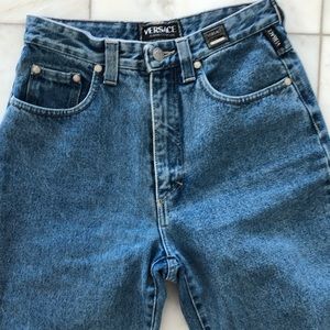 Versace High Waisted Jeans Vintage